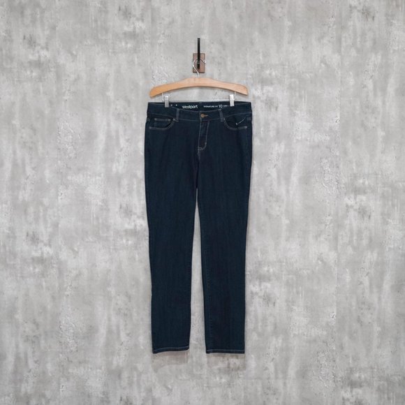 Westport Signature Fit Straight Jeans 10 - Picture 1 of 4